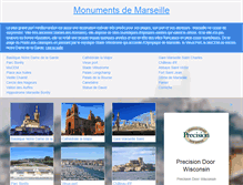 Tablet Screenshot of monumentsdemarseille.com